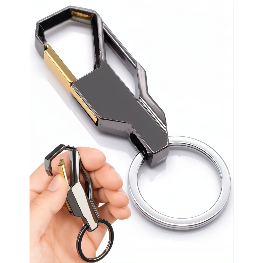 Chaveiro Mosquetão Gancho Metal Argola Carro Moto Caminhão Mochila Unisex Masculino Feminino em Oferta na Shopee