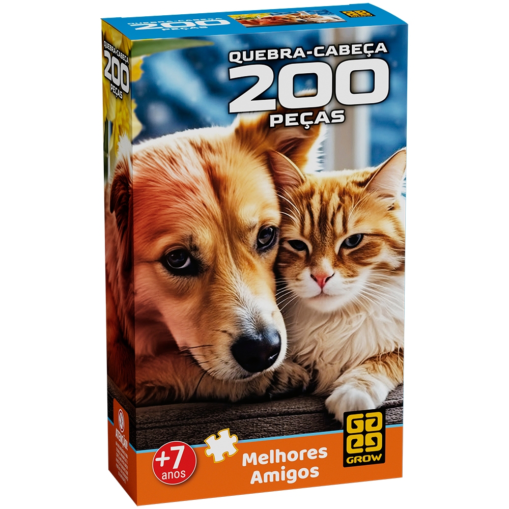 Puzzle 200 peças Melhores Amigos em Oferta na Shopee
