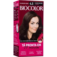 Tinta De Cabelo Biocolor Acaju Escuro Poder 4.5 Mini