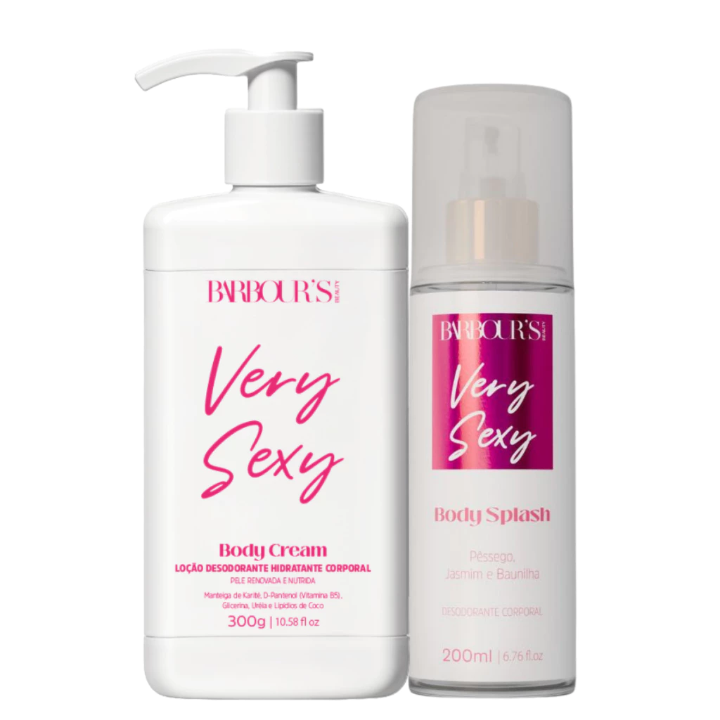 Kit Body Splash e Hidratante corporal Very Sexy Barbours — imagem 1