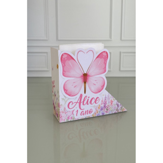 PEGUE E MONTE Porta guardanapo Jardim de borboletas | Jardim Encatado em Oferta na Shopee