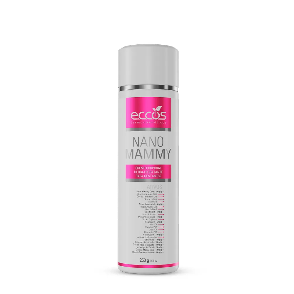 Nano Mammy - Creme Ultra Hidratante P/ Gestantes 250g Eccos