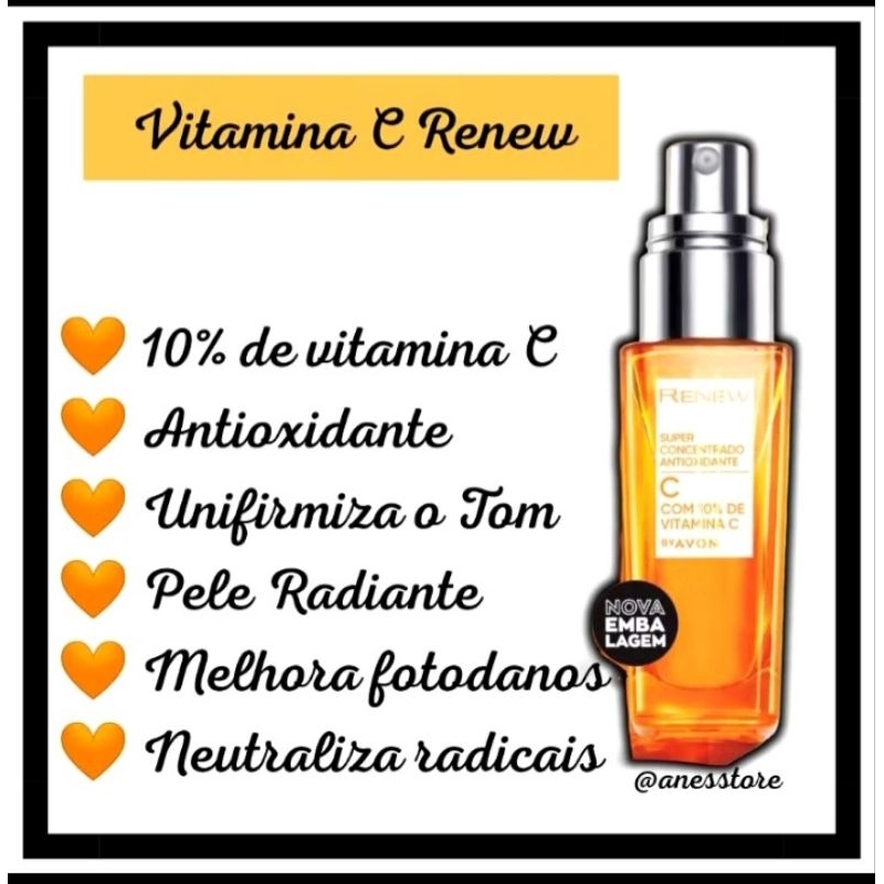 Vitamina C Renew Avon Sérum super concentrado 30ml