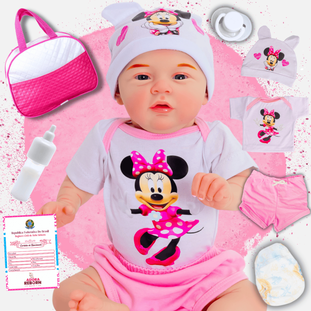 Bebê Reborn Boneca Realista Menina Mary Silicone Pode Dar Banho Original Envio Imediato em Oferta na Shopee