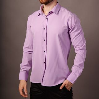 Camisa Masculina Social Manga Longa Camisa Social Masculina Tecido Não Amassa Camiseta Social Slim Fit Com Elastano em Oferta na Shopee