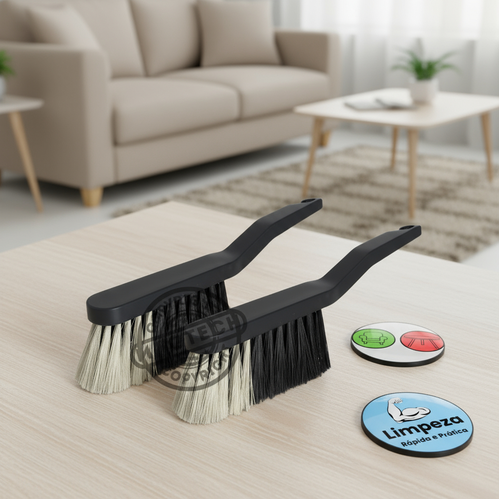 2 Escovas Multiuso Limpeza Vassourinha de Mão Espanador de Pó Escova Sofá Mesa e Balcão Espanadeira em Oferta na Shopee