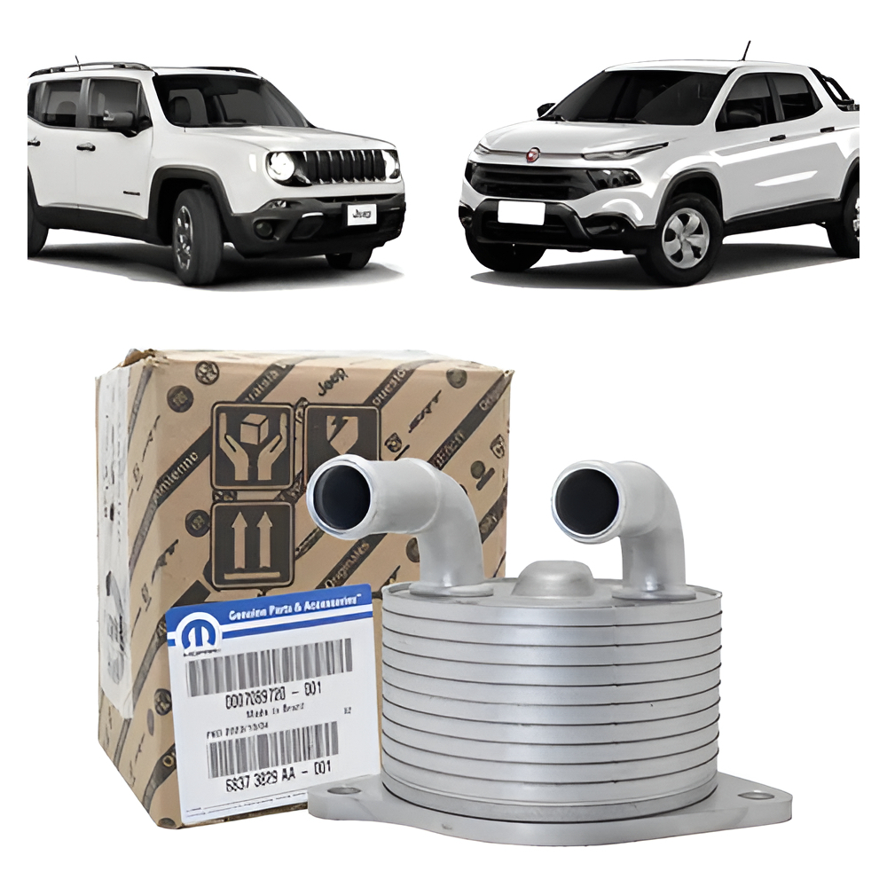 Resfriador Trocador Calor Cambio Fiat Toro Renegade Compass em Oferta na Shopee