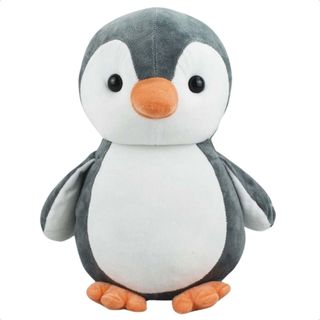 Pinguim de Pelúcia 25cm Original Macio Fofinho Realista Antialérgico Presente Infantil Madagascar