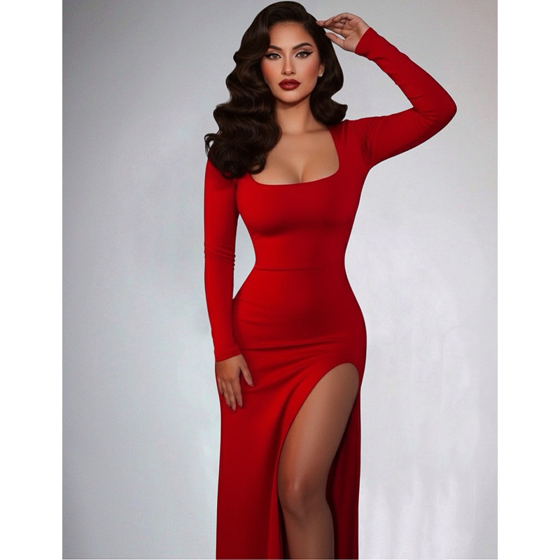 O que é Vestido Longo Vermelho com Manga? Guia e Onde Comprar | BuscaProdutos