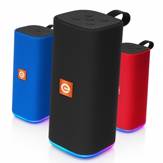 Caixa de Som Bluetooth Portátil Exbom LED RGB 31BTL 33BTL 5W e 10W Alta Potência FM USB P2 Som 3D em Oferta na Shopee