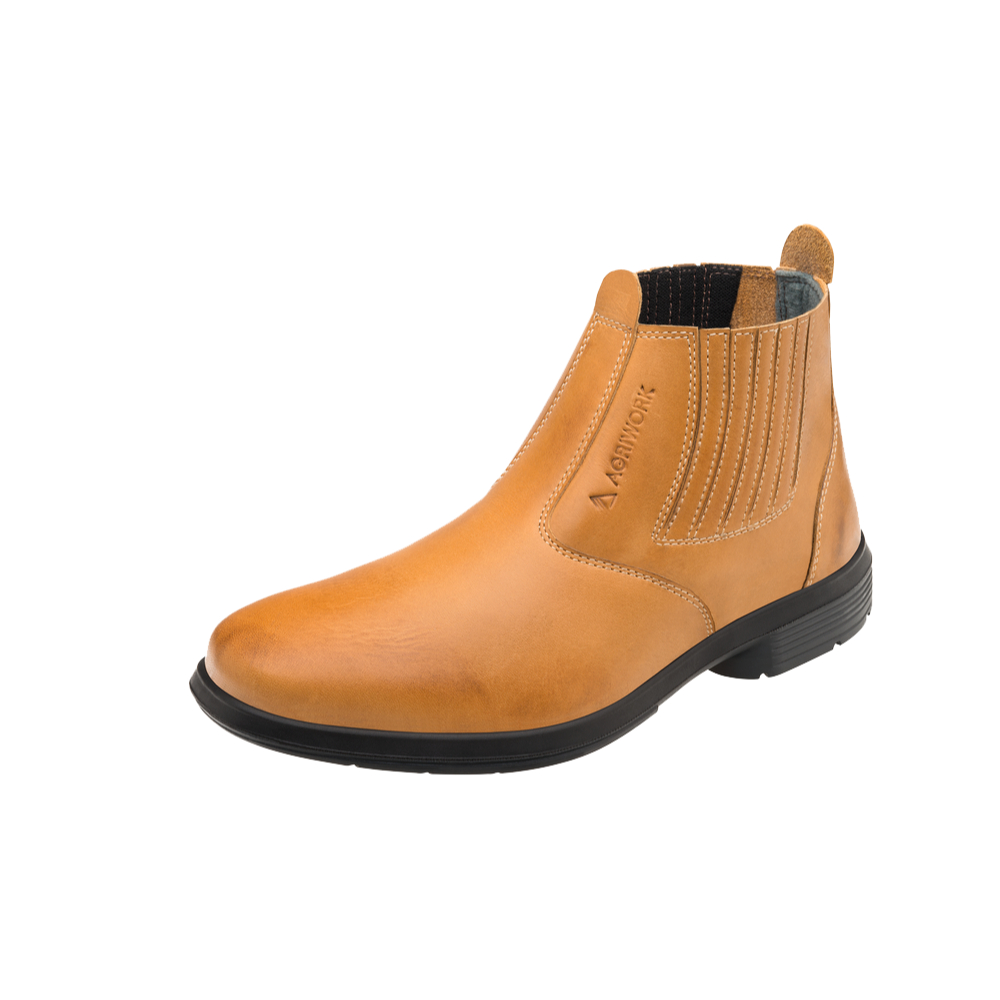 Bota Botina Marluvas Agriwork 55ag19 Couro Ca 42020 Castor Pinhão