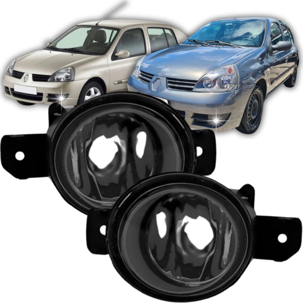 Par Farol Milha Neblina Auxiliar Clio Livina March Master Versa Sentra