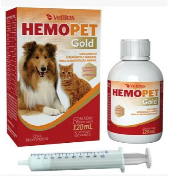 Hemopet Gold 120ml Suplemento Vitamínico