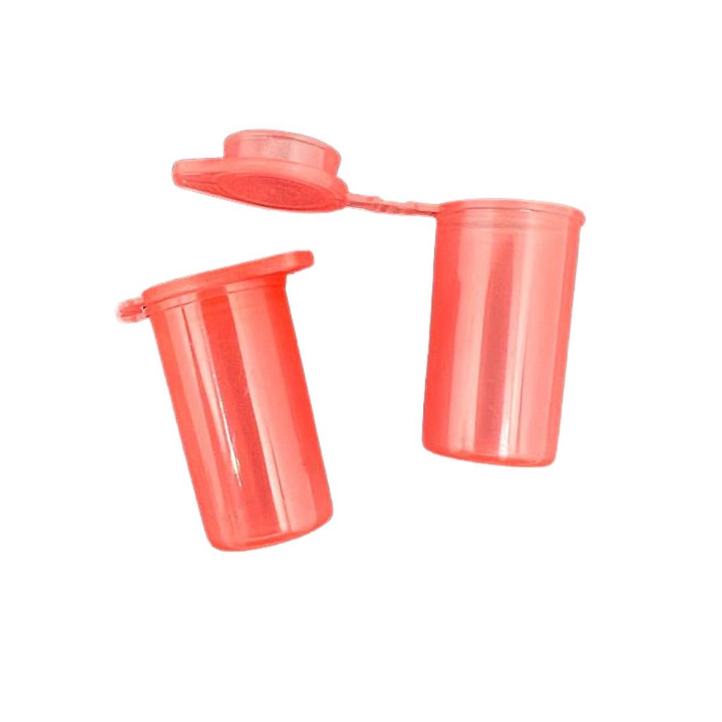 Microtubo Fundo Chato 4,5ml Vermelho C/500 Unidades