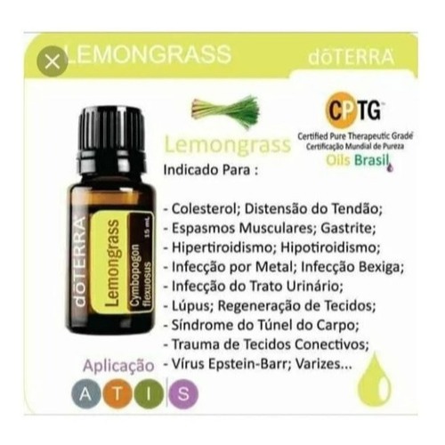 Doterra Lemongrass na Black Friday 2025 | BuscaProdutos