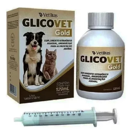Glicovet Gold 120ml - Suplemento Vitamínico