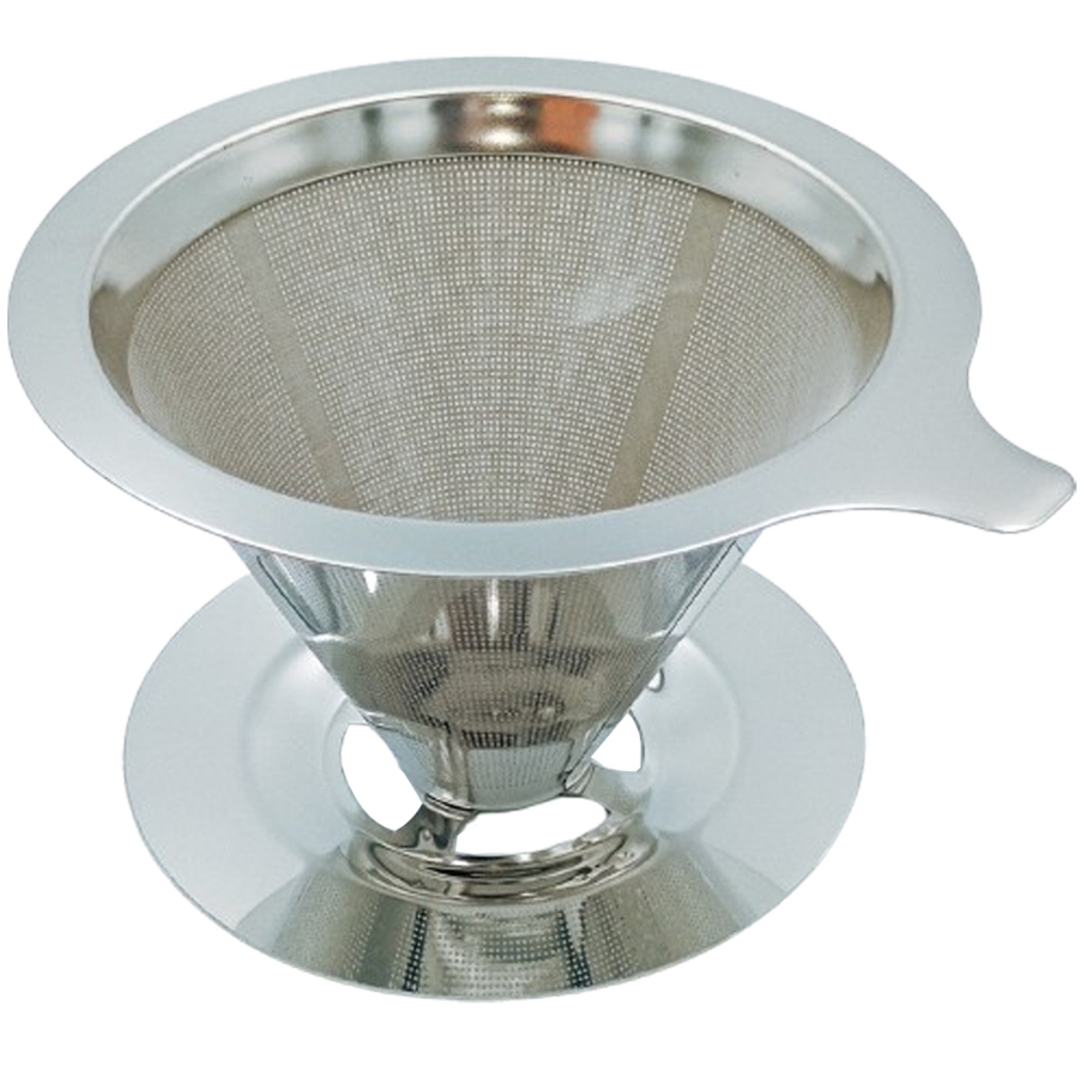 Filtro de Café  de INOX Reutilizável Sustentável Sem Papel Econômico Prático Filtro Permanente