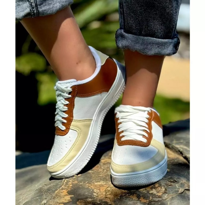 Tênis Feminino Casual Leve e Confortável - Tênis feminino Caminhada, Treino, Passeio e Trabalho