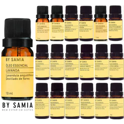 Óleo Essencial By Samia 100% Puro Lavanda Alecrim Melaleuca Hortelã Pimenta Aromaterapia