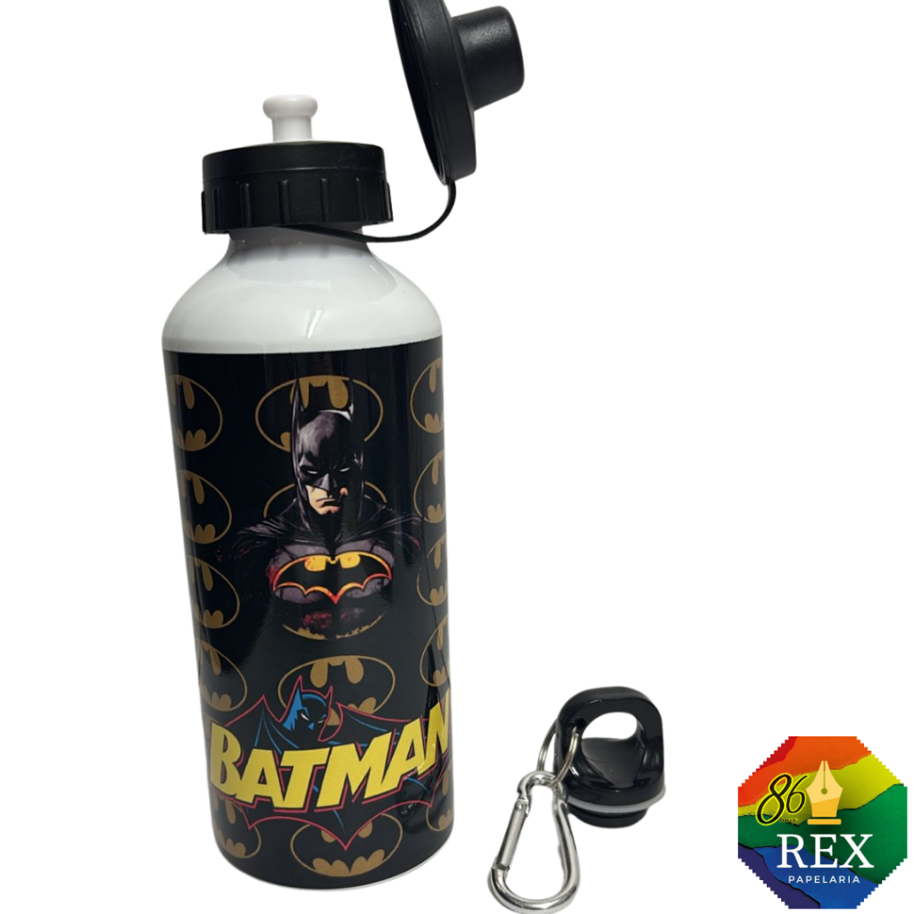 Garrafa de Alumínio 600ml Batman com ou sem Nome Personalizado em Oferta na Shopee