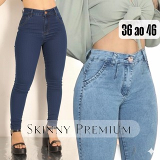 CALÇA FEMININA SKINNY   *JEANS PREMIUM* em Oferta na Shopee