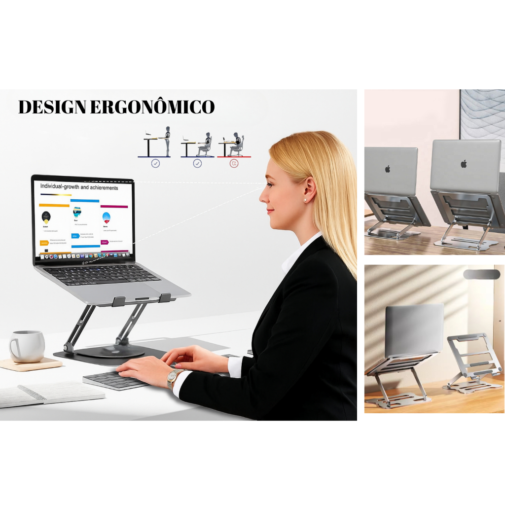 Suporte Notebook Articulado Metal: Onde Comprar | BuscaProdutos