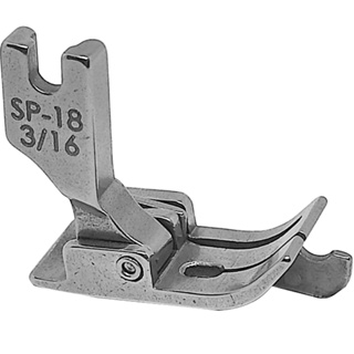 Calcador Pesponto Pespontar Com guia Direito - 3/16 ou 4,76mm em Oferta na Shopee