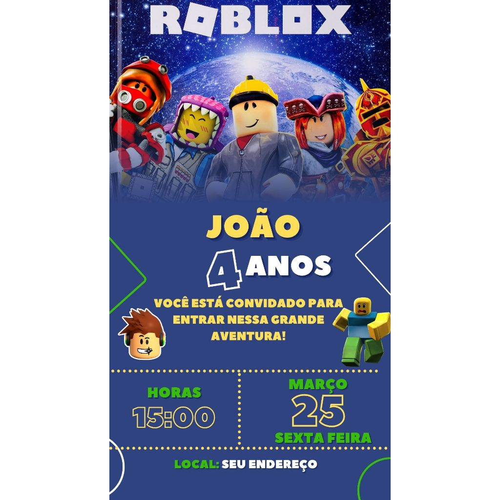 Kit Convite Robôs de Festa de Aniversario e Lembrancinhas