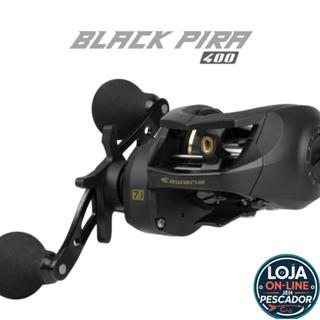 Carretilha  Black Pira COM ALARME SONORO  400 11 Rolamentos DRAG 18kg em Oferta na Shopee
