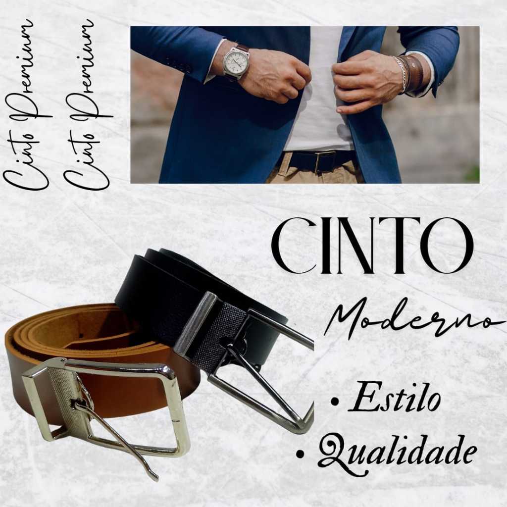Kit 2 Cinto Masculino Social Largo Alta Qualidade Promoção