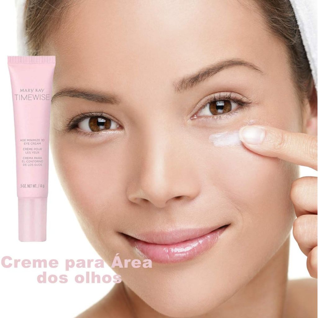 Creme para Área dos Olhos MaryKay TimeWise 14g – Reduz Linhas, Olheiras e Sinais de Cansaço