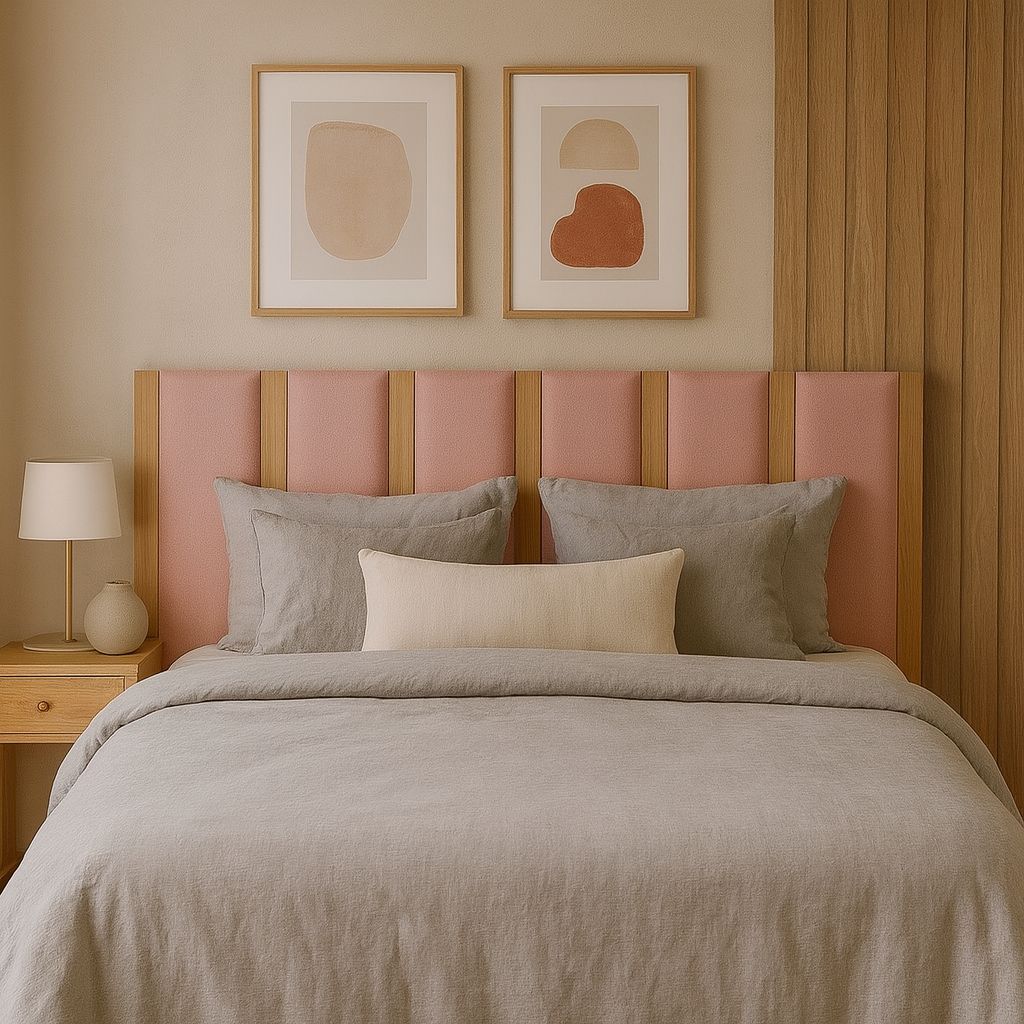 Cabeceira Modulada Premium em MDF Ripado – Design Moderno, Fácil Instalação e Envio Rápido!