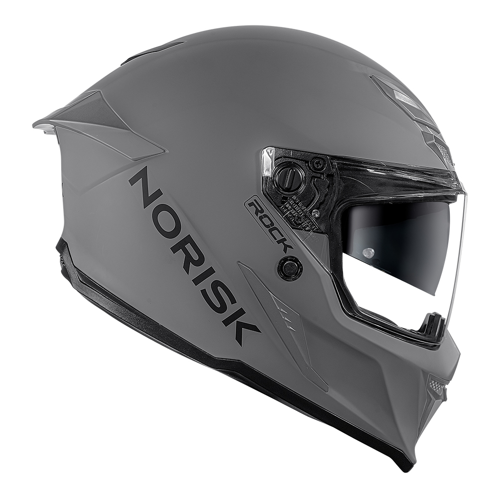 Capacete Norisk Rock Nardo Grey c/ Óculos + Viseira Fumê