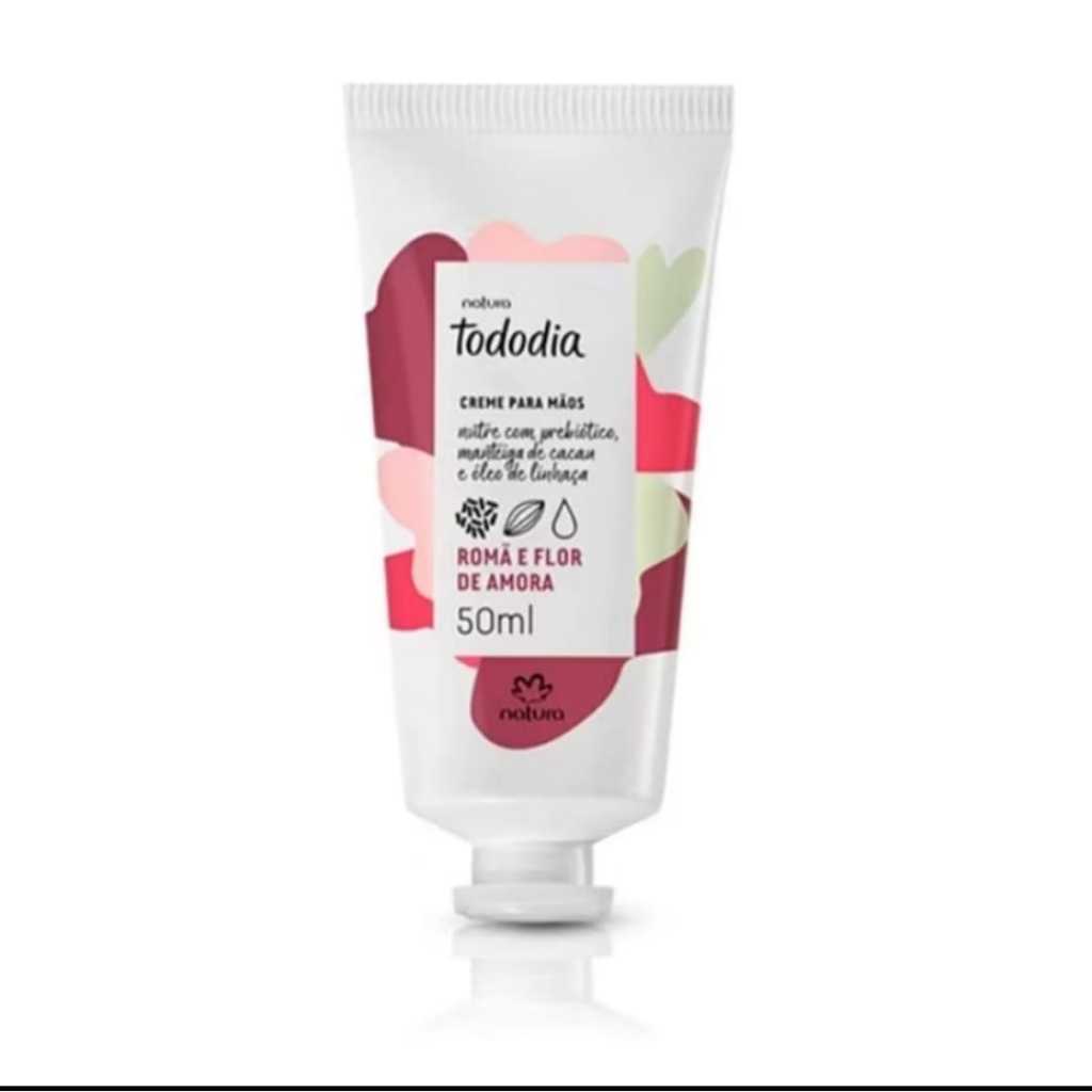 NATURA  CREME PARA MAOS ROMA E FLOR DE AMORA 50 ML ORIGINAL