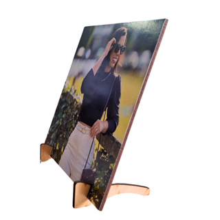 Quadros de Mesa Personalizado 15x15 - C/SUPORTE Com Sua Foto - Casal, Pet, Família em Oferta na Shopee