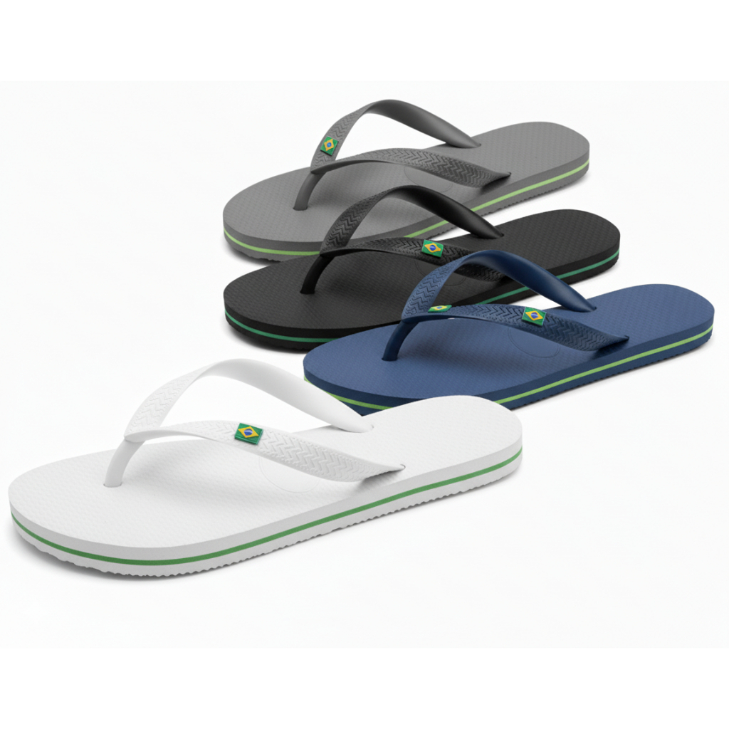 chinelos com bandeirinha adulto infantil 25/26 ao 43/44 envio imediato em Oferta na Shopee
