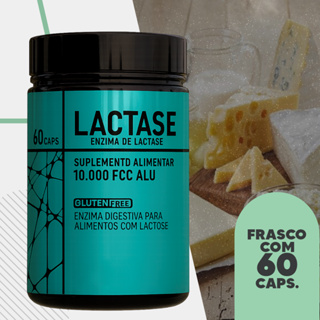 Enzima Lactase 60 capsulas em Oferta na Shopee