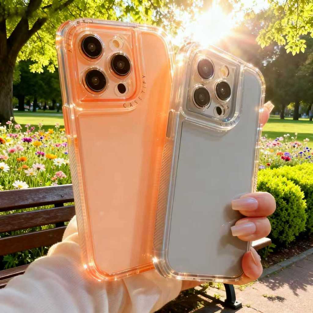 Space terceira geração novo case anti-impacto da moda Para Iphone   13 14 15 16 17 PRO PROMAX AIR em Oferta na Shopee