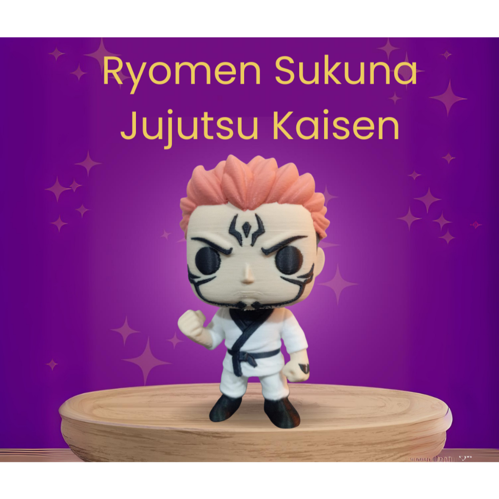 Sukuna Jujutsu Kaisen | O Rei das Maldições | 12cm | Peça de Colecionador |