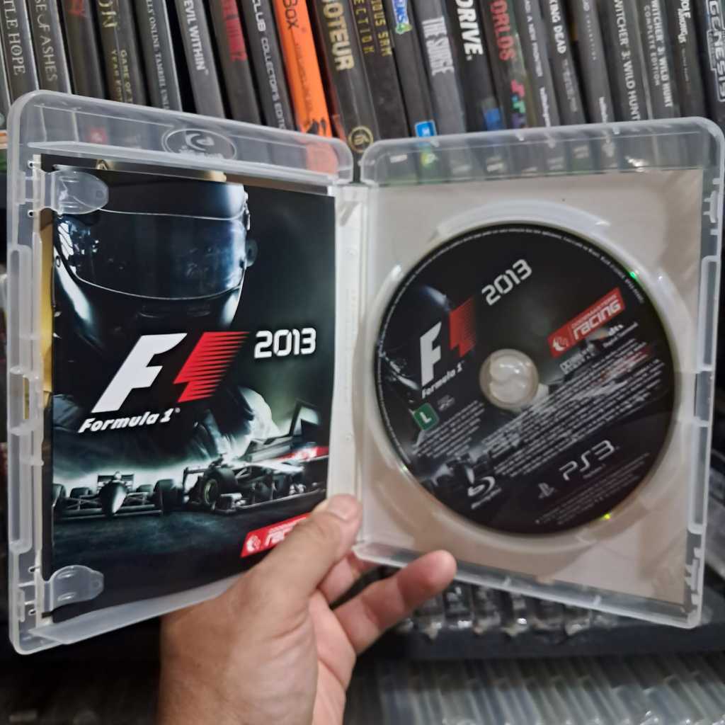 Formula 1 F1 2013 Ps3 Original Mídia Física COMPLETO SEMINOVO. Leia a descrição