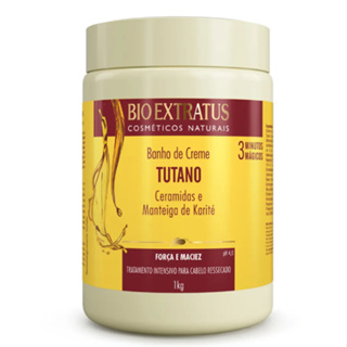 BIO EXTRATUS BANHO DE CREME TUTANO 1 kg (FORÇA E MACIEZ) em Oferta na Shopee