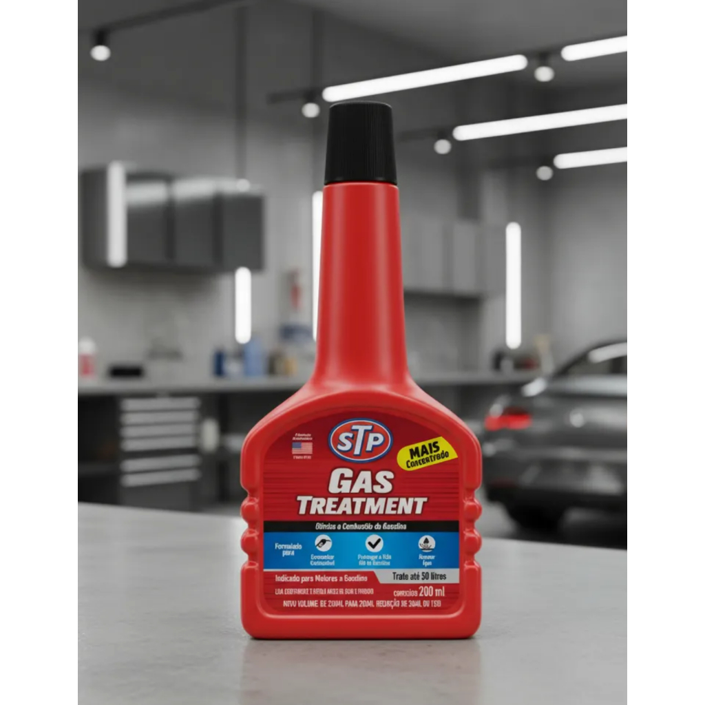 Aditivo Tratamento Gasolina Maior Economia Remove Agua Trata até 50 Litros Gasolina Tanque Real Melhor Custo 200 ml