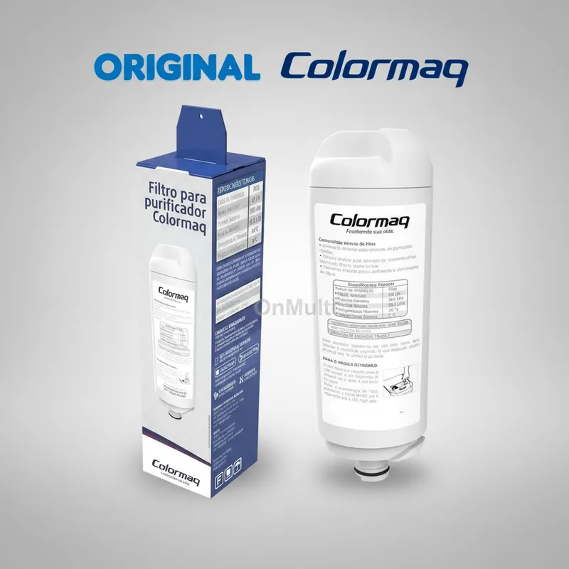 Refil Filtro Purificador de Água Colormaq Genuino vela elemento filtrante em Oferta na Shopee