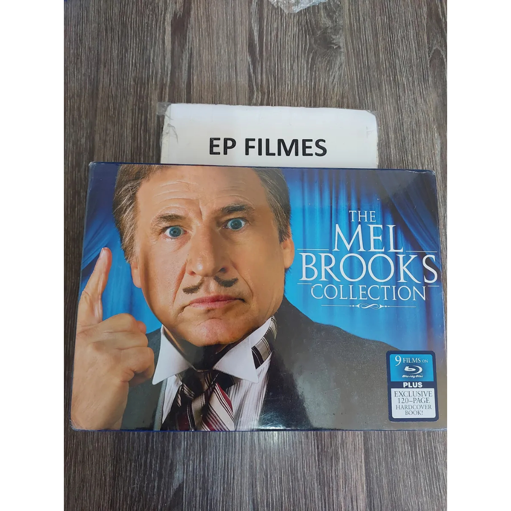 Mel Brooks Collection - Ed. Luxo Blu Cardbook 9 Filmes, Importado, Lacrado