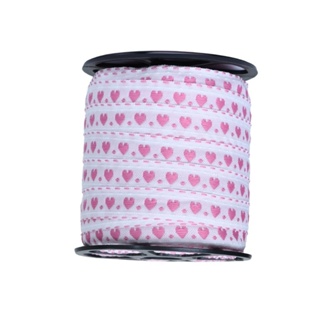 Galão Passa Fita falso Coração Bordado Cores ALEATÓRIAS  50m em Oferta na Shopee