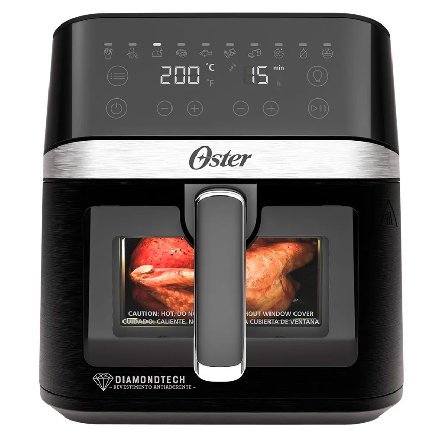 Fritadeira Diamondtech Oster 6L Visor Transparente 220V