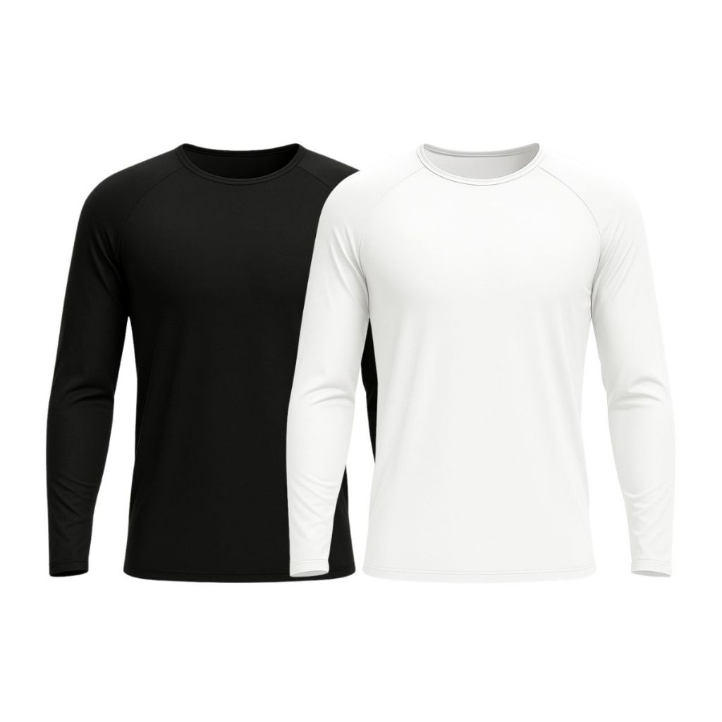 Camisa Térmica Segunda Pele Manga Longa Unissex Proteção UV Be Fast