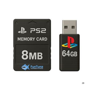Kit Pendrive Compatível PS2 – Pendrive 64GB + Memory Card 8MB OPL em Oferta na Shopee