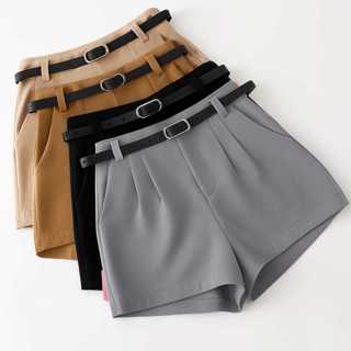 KIT 2  Short Feminino Alfaiataria ZA Social com Cinto cintura alta com bolso tendência Promoção em Oferta na Shopee