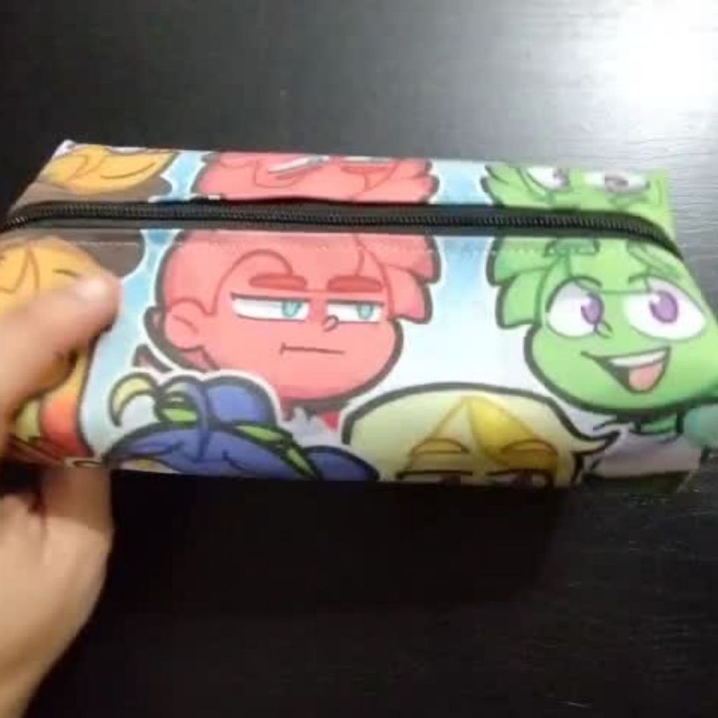 Estojo Escolar Personagens Mundo Torajo Morajo Linn Zulmi Azedo Pessy